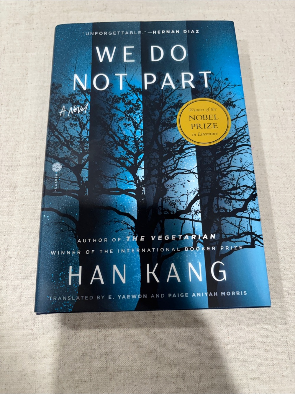 📘We Do Not Part by Han Kang - Hardcover Novel 🇰🇷